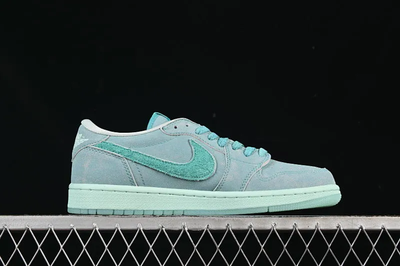 All categories Air Jordan Jordan series basketball shoes Air Jordan 1 Low Air Jordan 1 Low "Washed Teal" AJ1 Joe 1 washed celadon low-top cultural casual sneakers HQ8111-300